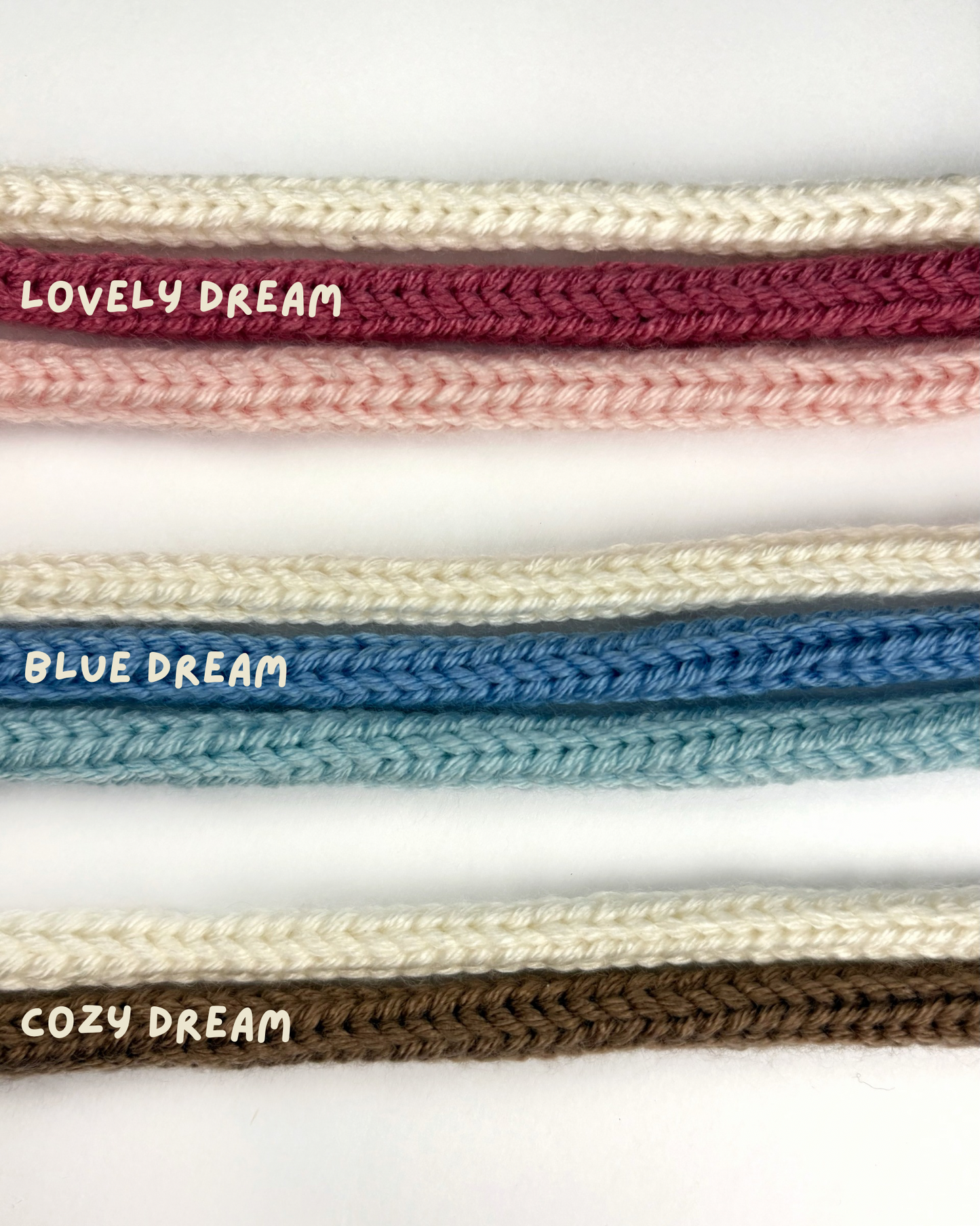 colores disponibles de lana