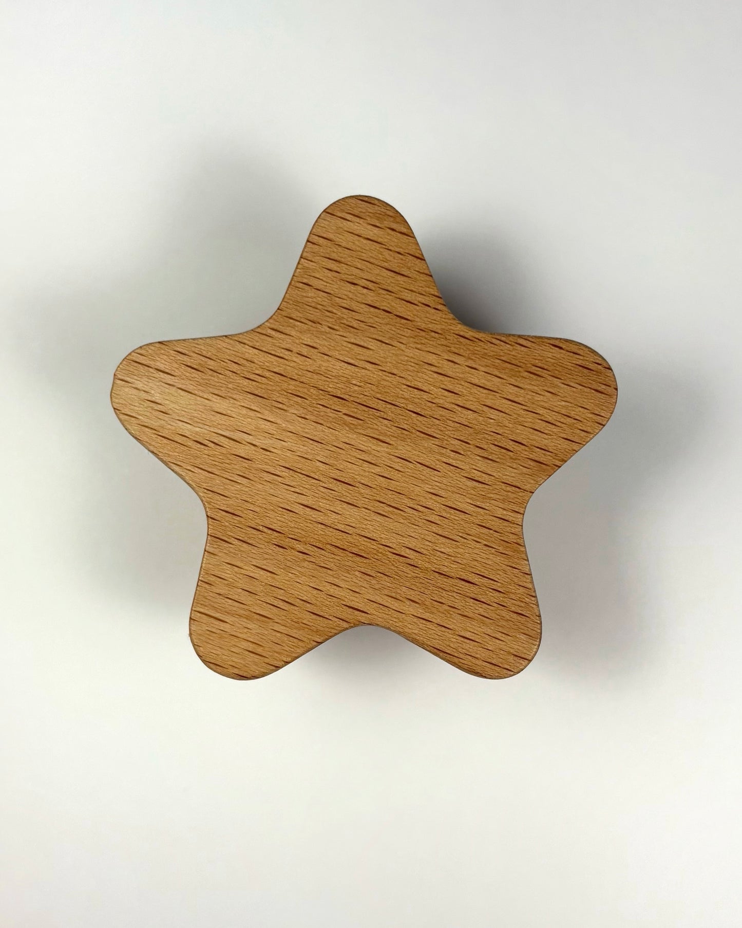 gancho estrella pared madera